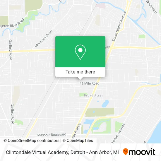 Clintondale Virtual Academy map