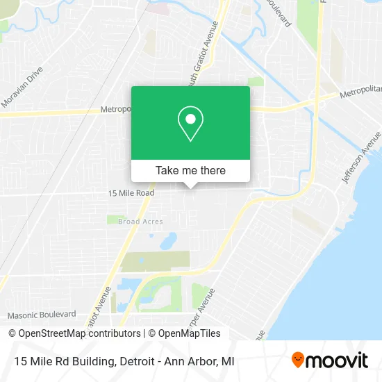 15 Mile Rd Building map