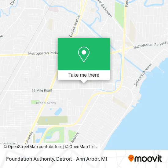 Foundation Authority map