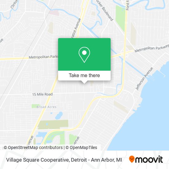 Village Square Cooperative map