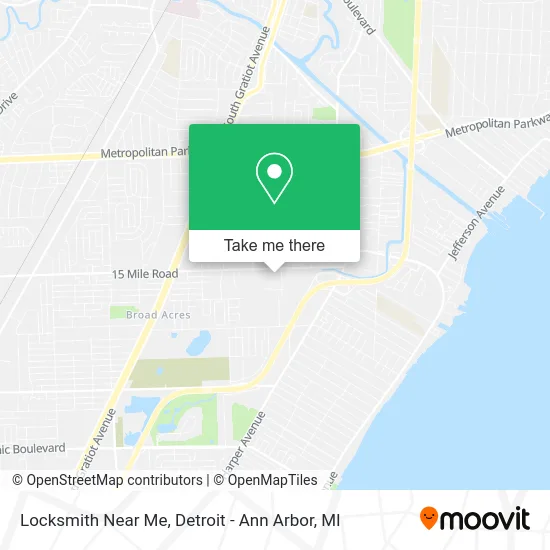 Locksmith Near Me map