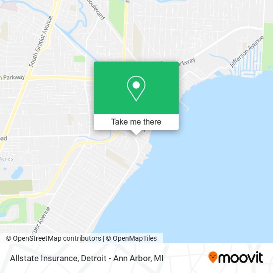 Allstate Insurance map