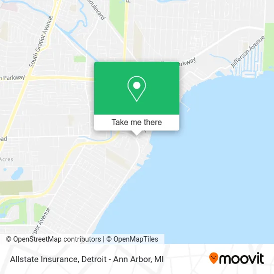 Allstate Insurance map