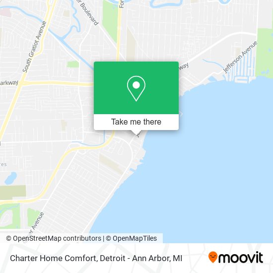 Charter Home Comfort map