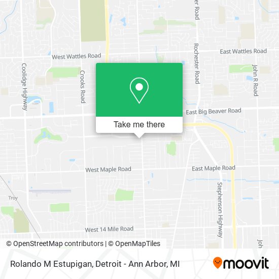 Rolando M Estupigan map