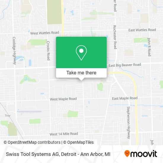 Swiss Tool Systems AG map