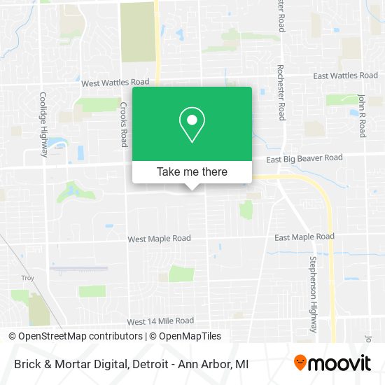 Mapa de Brick & Mortar Digital
