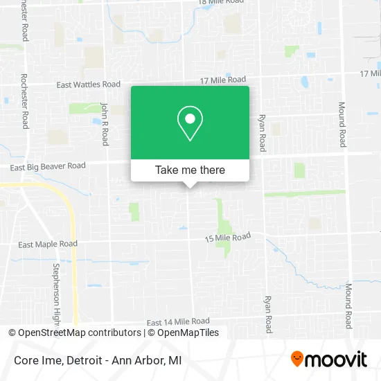 Core Ime map
