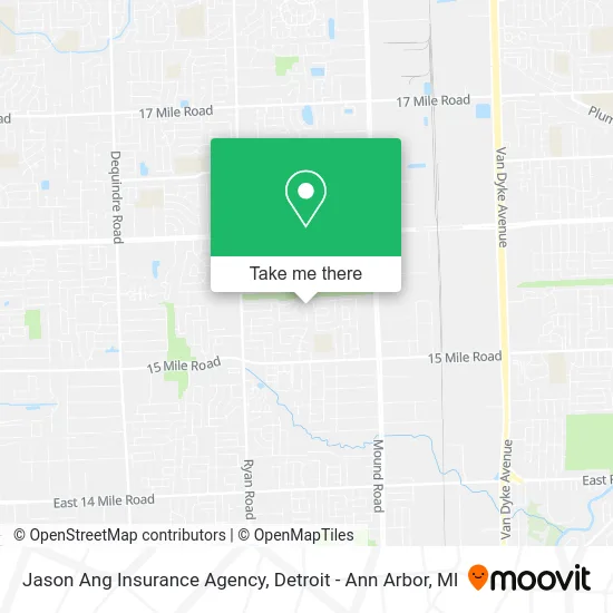 Jason Ang Insurance Agency map
