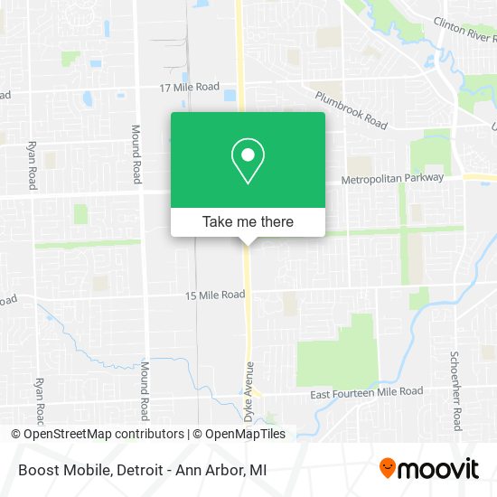 Boost Mobile map