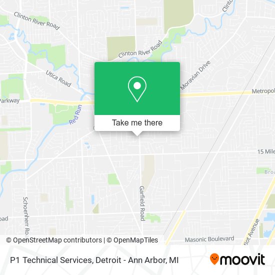 Mapa de P1 Technical Services
