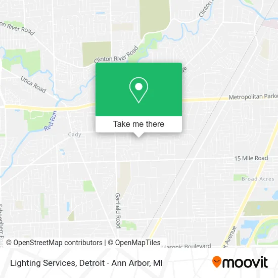Lighting Services map