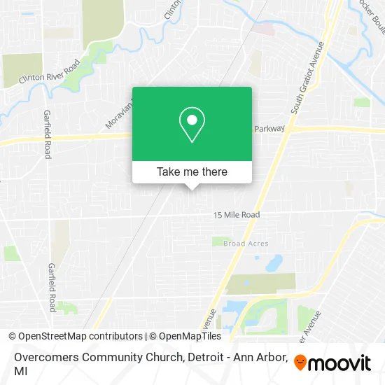 Overcomers Community Church map