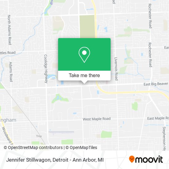 Mapa de Jennifer Stillwagon