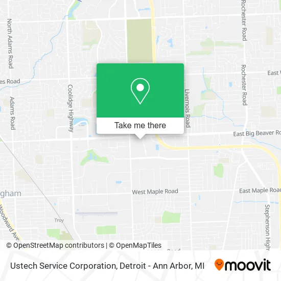 Mapa de Ustech Service Corporation