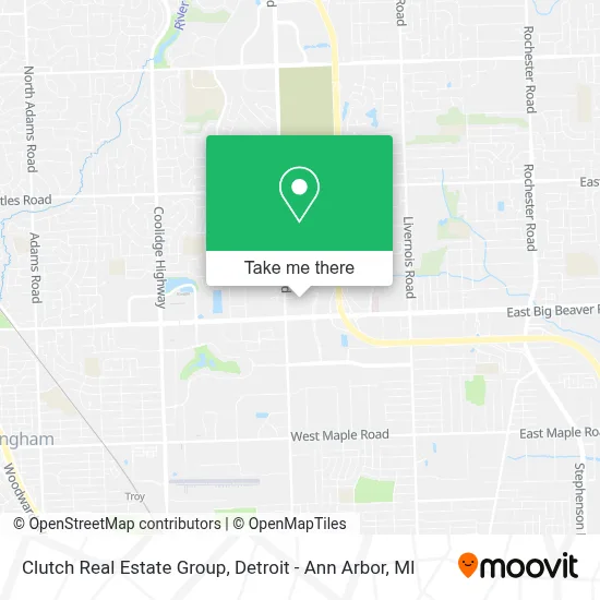 Clutch Real Estate Group map