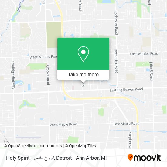 Mapa de Holy Spirit - الروح القدس