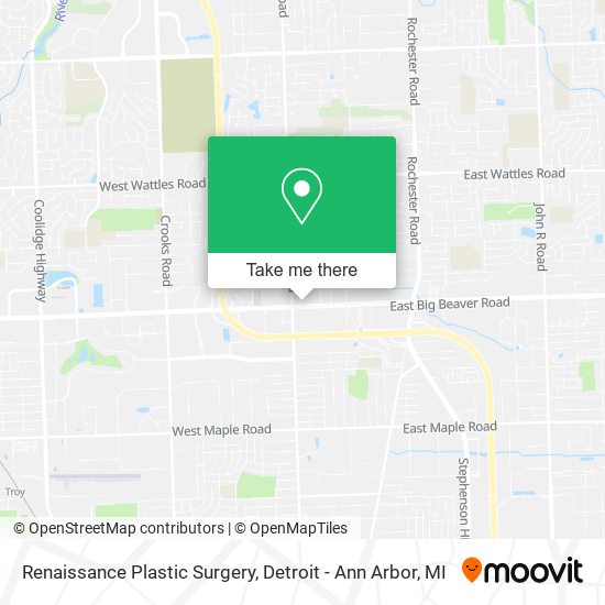 Renaissance Plastic Surgery map