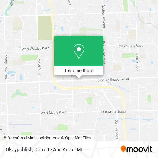 Okaypublish map