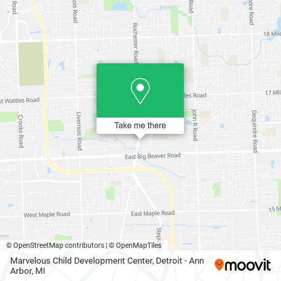 Mapa de Marvelous Child Development Center
