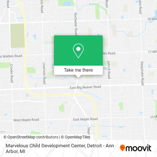 Marvelous Child Development Center map