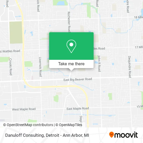 Danuloff Consulting map