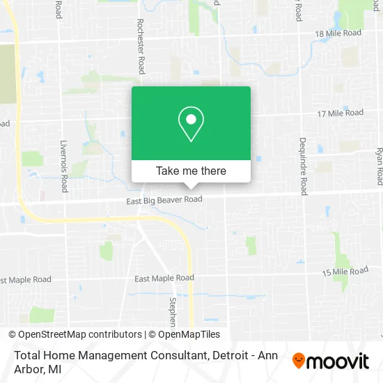 Total Home Management Consultant map