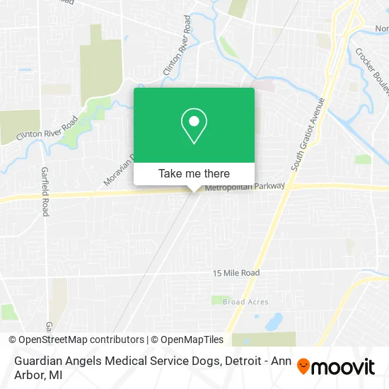 Mapa de Guardian Angels Medical Service Dogs