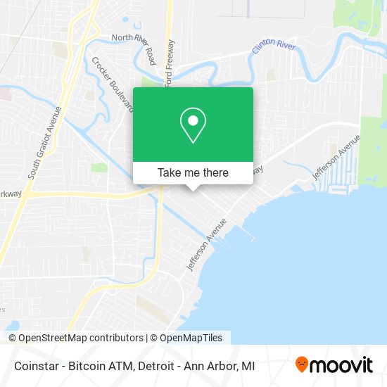 Coinstar - Bitcoin ATM map