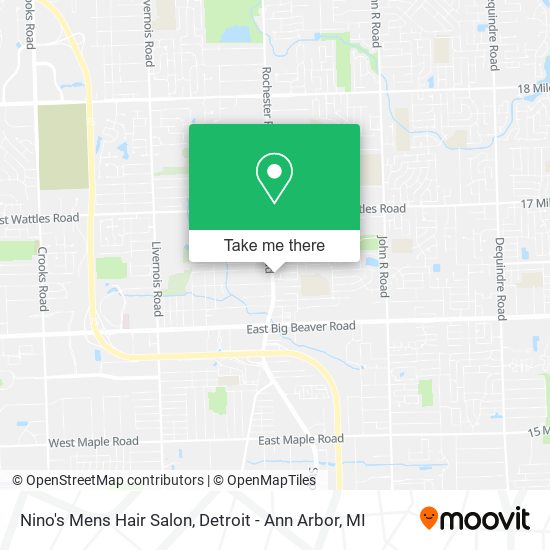 Mapa de Nino's Mens Hair Salon