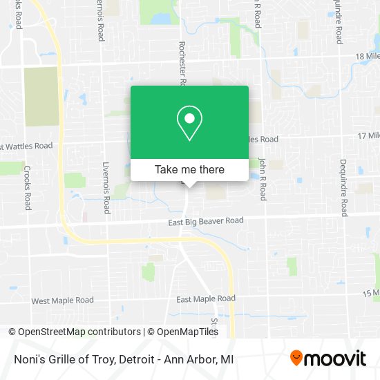 Mapa de Noni's Grille of Troy