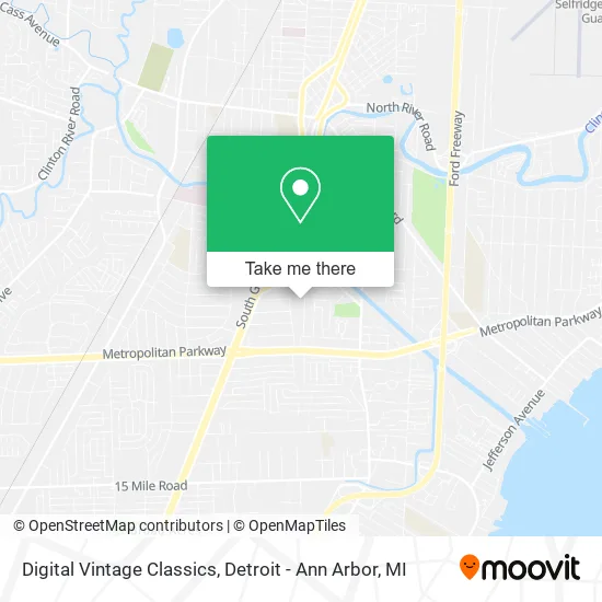 Digital Vintage Classics map