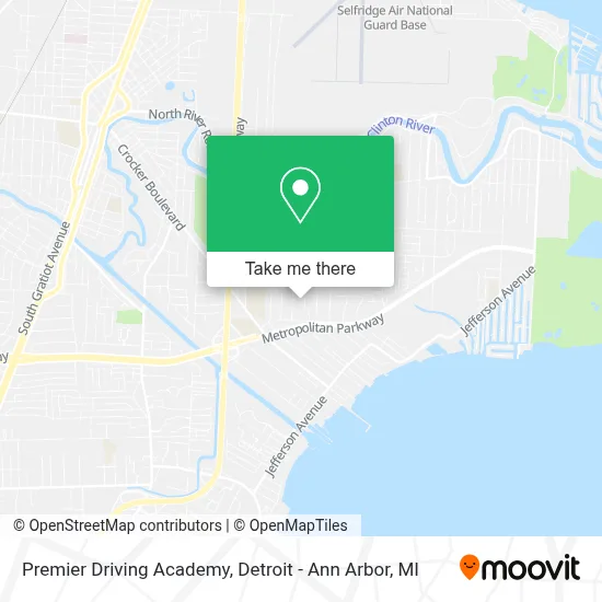 Premier Driving Academy map