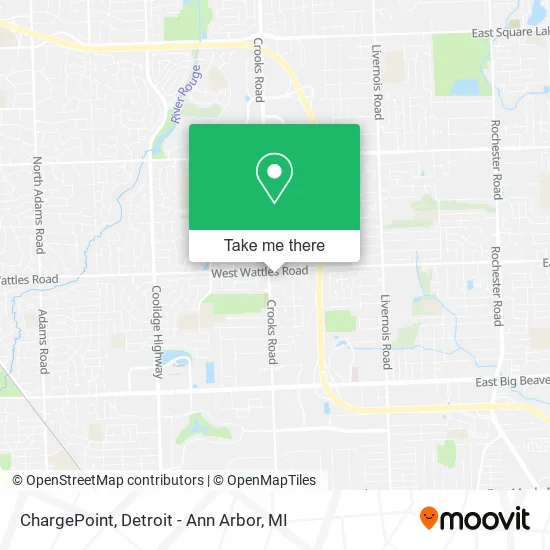 ChargePoint map