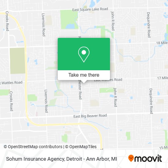 Sohum Insurance Agency map