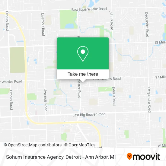 Sohum Insurance Agency map