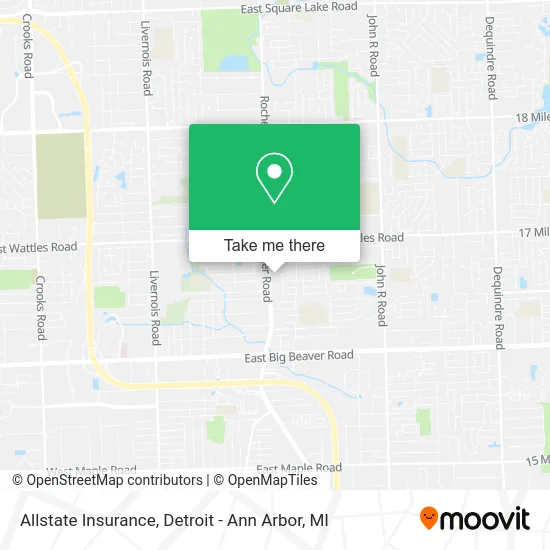 Allstate Insurance map
