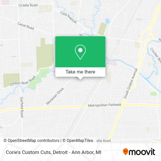 Corie's Custom Cuts map