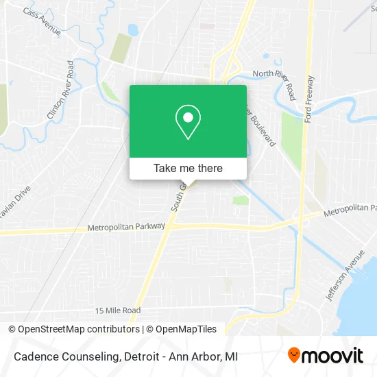 Mapa de Cadence Counseling