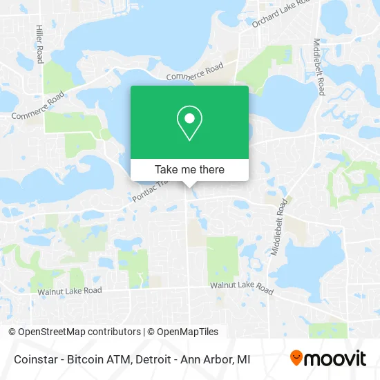 Coinstar - Bitcoin ATM map