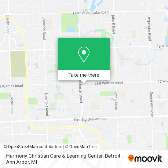 Mapa de Harmony Christian Care & Learning Center