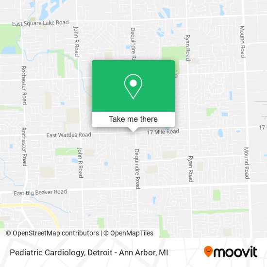 Pediatric Cardiology map