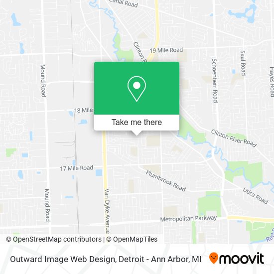 Outward Image Web Design map