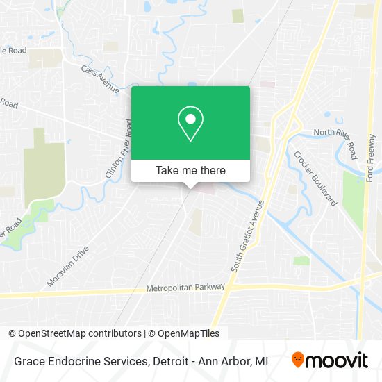 Grace Endocrine Services map