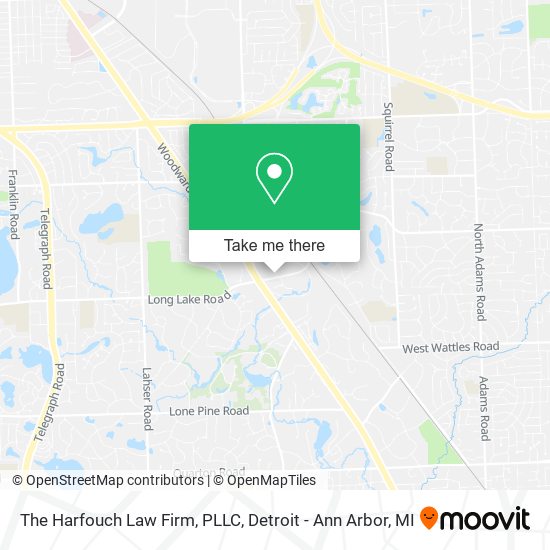 The Harfouch Law Firm, PLLC map