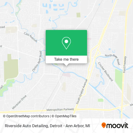 Riverside Auto Detailing map