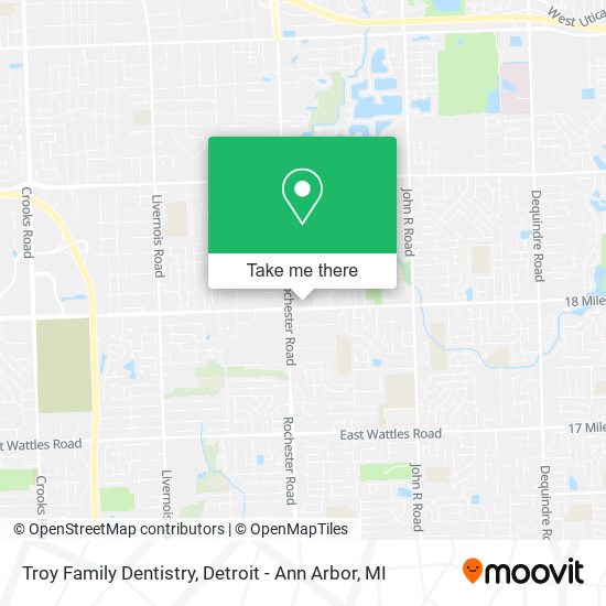 Troy Family Dentistry map