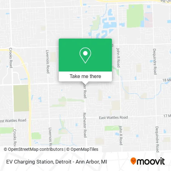 EV Charging Station map