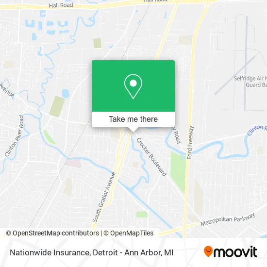 Nationwide Insurance map