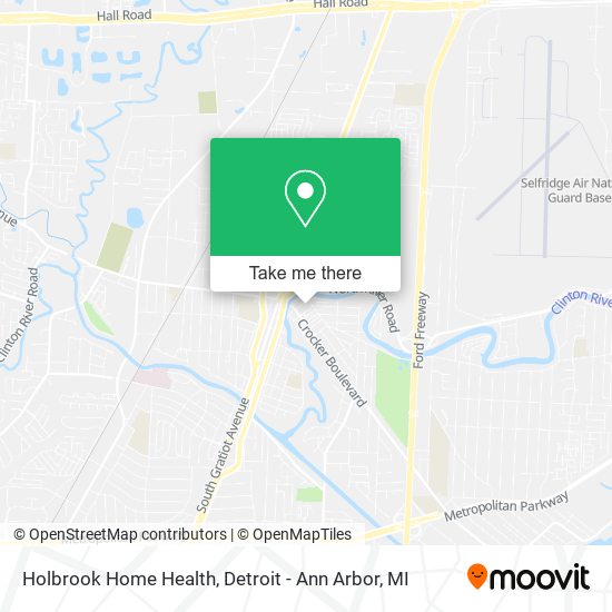 Holbrook Home Health map